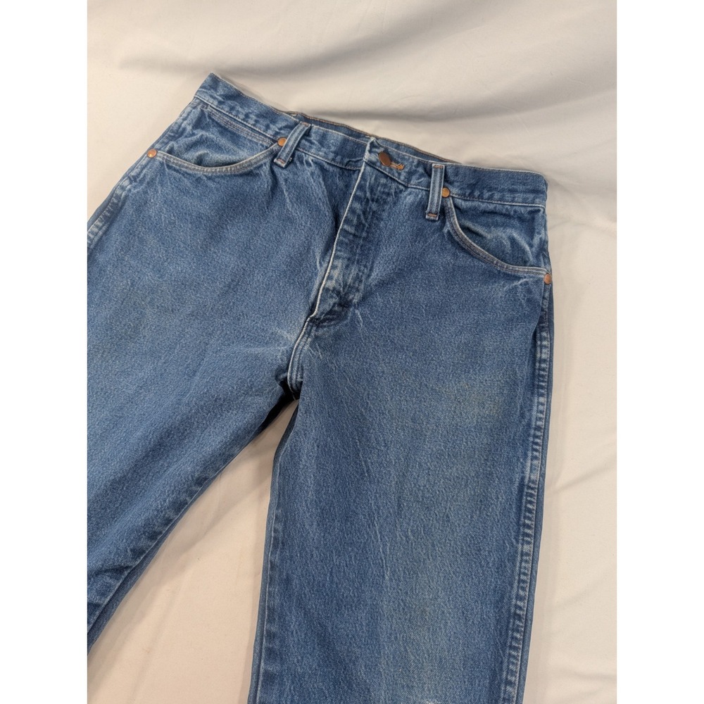 Wrangler Jeans 32x34 (33*36 Tag Vintage 13MWZPW Cowboy Cut Straight Leg USA Made
